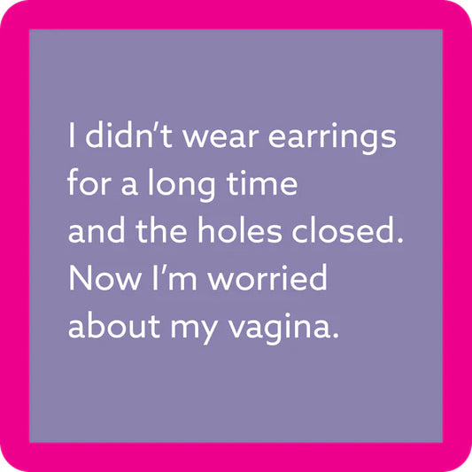 Holes Closed Coaster