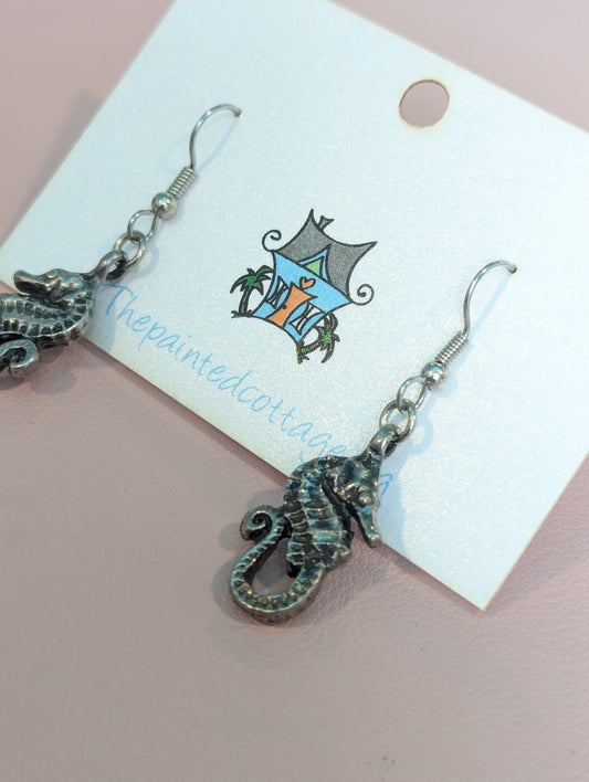 Sea Horse SIlver Earrings The Painted Cottage JEWELRY PXL_20250327_195027884