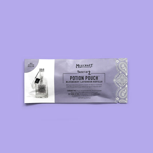 Blueberry Lavender Refill Packet (Set of 2 Potion Pouches) Mixcraft Gourmet blueberrylavender_packet_product_purple_lo_1100x_0b55d633-2354-4d57-8da4-f9fc7dca37e0